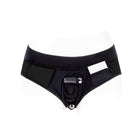 SpareParts Tomboi Cover Brief Style Underwear Harness Nylon Black/Black XL