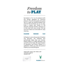 Playboy The Urge Large Stroker Non Vibrating TPE Black