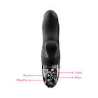 Mystim Hop Hop Bob eStim Vibrator Black