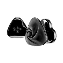 Mystim Heart''s Desire eStim Lay On Vibrator Black