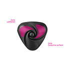 Mystim Heart''s Desire eStim Lay On Vibrator Black