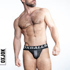 Oxballs Oxjok Airmesh Swagger Slider-Strap Jock Tar Black M