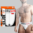 Oxballs Oxjok Hunker Comfy-Pouch Slider-Strap Jock White Snow 2XL