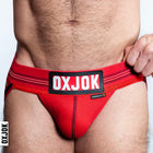 Oxballs Oxjok Slingjock Upthrust Slider-Strap Jock Red Hot L