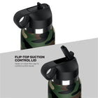 PDX Plus Fap Flask Happy Camper Discreet Stroker Camo Frosted