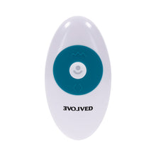Evolved Tsunami Rechargeable Vibrating Dildo Silicone Teal
