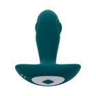 Gender X Tunnel Tapper Rechargeable Vibrating Anal Plug with Remote Teal
