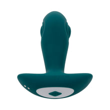 Gender X Tunnel Tapper Rechargeable Vibrating Anal Plug with Remote Teal