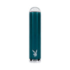 Playboy Emerald Rechargeable Vibrating Glass Mini Vibe Deep Teal