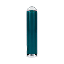 Playboy Emerald Rechargeable Vibrating Glass Mini Vibe Deep Teal