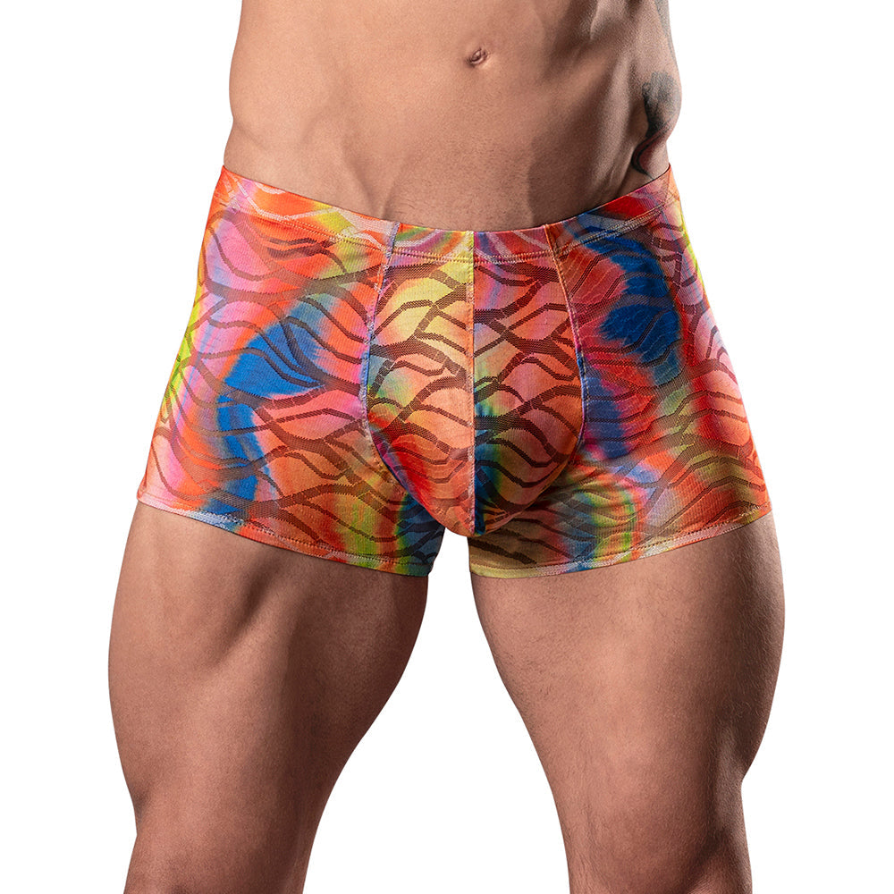 Male Power Your Lace Or Mine Pouch Short Multicolor S