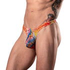 Male Power Your Lace Or Mine Bong Thong Multicolor S/M