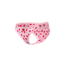 Magic Silk Sweet Treats Boy Short with Lube Strawberry L/XL