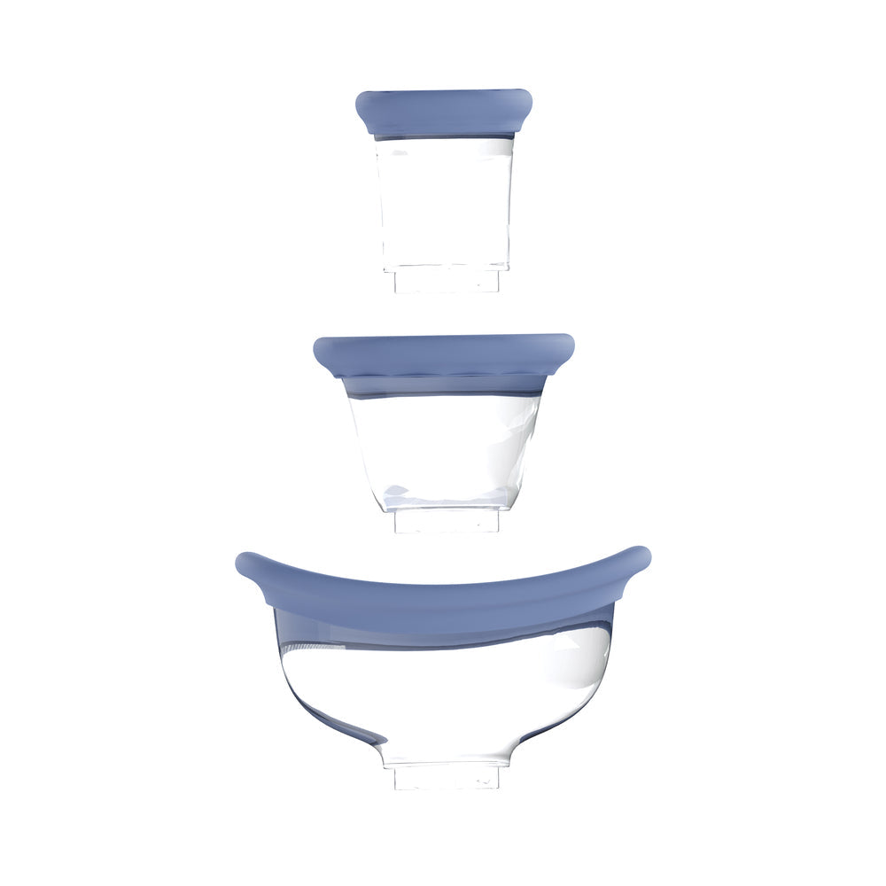 Pumped Delightful Automatic Rechargeable Vulva & Breast Pump Blue