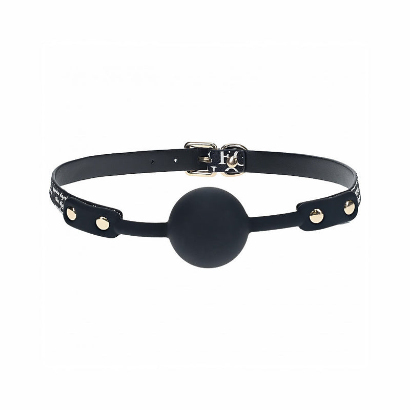 Ouch! International New York Collection Silicone Ball Gag