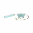 Ouch! International Paris Collection Collar with Leash Blue