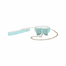 Ouch! International Paris Collection Collar with Leash Blue