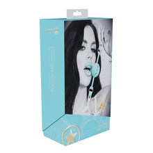 Ouch! International Paris Collection Silicone Ball Gag Blue