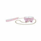 Ouch! International Paris Collection Collar with Leash Pink