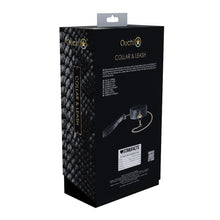 Ouch! International Florence Collection Collar with Leash Black