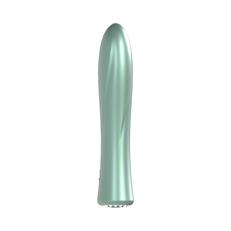 LoveLine La Perla II Rechargeable Silicone Vibrator Green