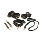 Bedroom Bliss Lover''s Restraints Set Black