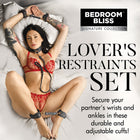 Bedroom Bliss Lover''s Restraints Set Black