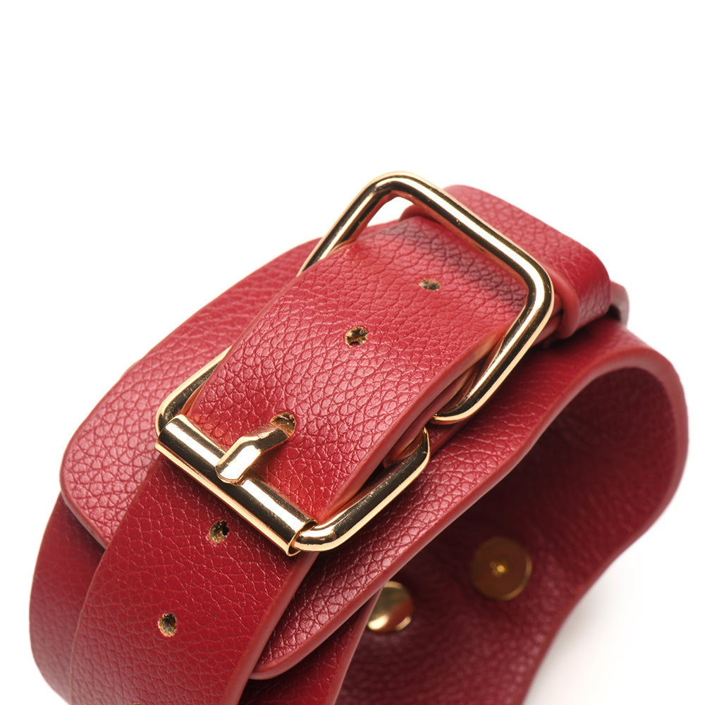 Bedroom Bliss Lover''s Restraints Set Red