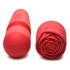 Bloomgasm Pleasure Rose 10X Silicone Wand with Rose Attachment