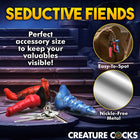 Creature Cocks Hell-Hound, Lord Kraken & King Cobra Silicone Keychain Set