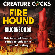 Creature Cocks Fire Hound Silicone Dildo L