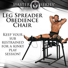 Master Series Leg Spreader Obedience Chair with Sex Machine