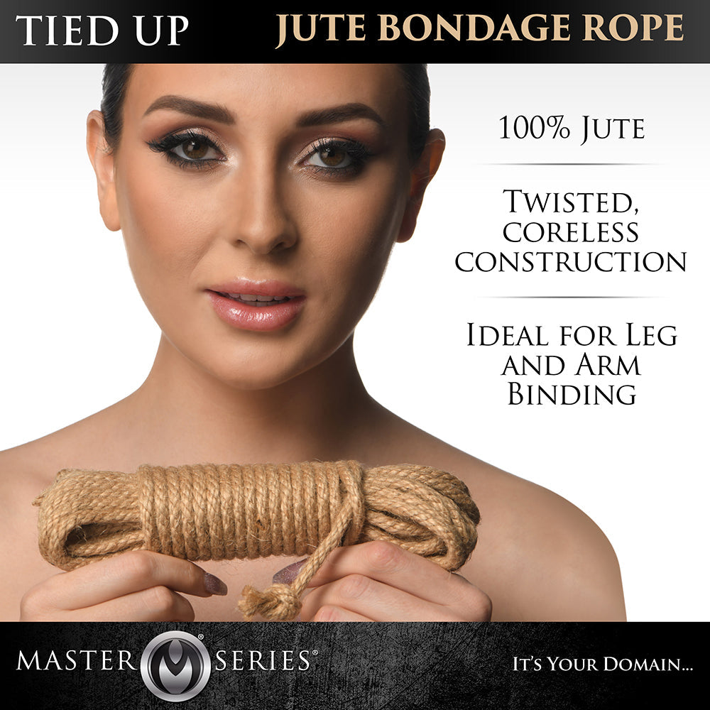 Master Series Tied Up Jute Bondage Rope 50 ft.