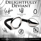 Master Series Tug + Plug Cock & Ball Ring with Anal Plug