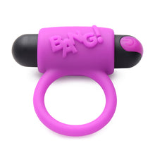 BANG! Couple''s Love Ring, Finger Vibe, Bullet & Blindfold Kit Purple