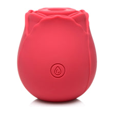 Bloomgasm 10X Wild Rose Silicone Suction Clit Stimulator Red