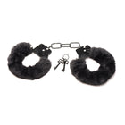 Master Series Cuffed in Fur Furry Handcuffs Black