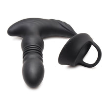 Thunderplugs 10X Thrusting Silicone Vibrator with Cock & Ball Strap & Remote