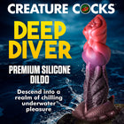 Creature Cocks Deep Diver Silicone Dildo