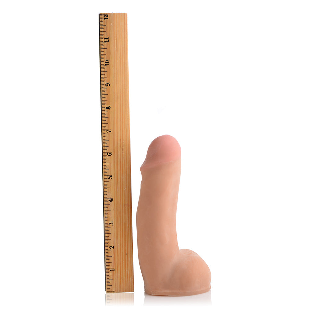Loadz 7 in. Dual Density Squirting Dildo Light