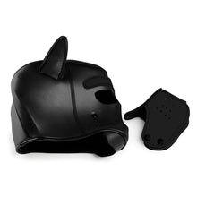 Master Series Spike Neoprene Puppy Hood Black