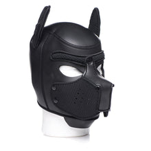 Master Series Spike Neoprene Puppy Hood Black