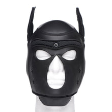Master Series Spike Neoprene Puppy Hood Black