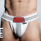 Oxballs Oxjok Bulger Pumper-Sack Slider Jock White Snow XL