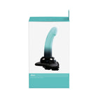 VeDO Duo Silicone Dildo (Non-Vibrating) with Harness Turquoise/Black