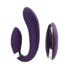 VeDO Jeni C-Shaped Dual Motor Vibe with Remote Purple
