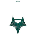 Magic Silk Evermore Plunge Teddy Emerald Queen Size
