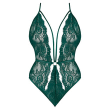 Magic Silk Evermore Plunge Teddy Emerald Queen Size