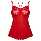 Magic Silk Sugar High Babydoll & Thong Set Red S/M