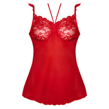 Magic Silk Sugar High Babydoll & Thong Set Red Queen Size